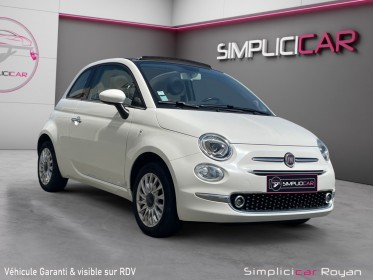Fiat 500c my17 1.2 69 ch eco pack lounge distri ok garantie 12 mois occasion simplicicar royan simplicicar simplicibike france