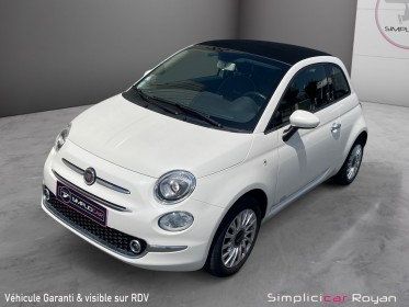 Fiat 500c my17 1.2 69 ch eco pack lounge distri ok garantie 12 mois occasion simplicicar royan simplicicar simplicibike france