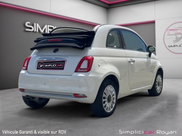 Fiat 500c my17 1.2 69 ch eco pack lounge distri ok garantie 12 mois occasion simplicicar royan simplicicar simplicibike france