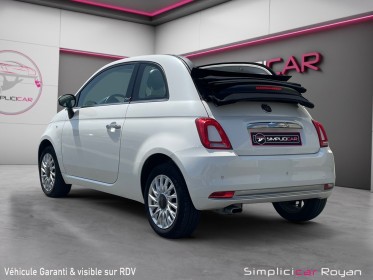 Fiat 500c my17 1.2 69 ch eco pack lounge distri ok garantie 12 mois occasion simplicicar royan simplicicar simplicibike france