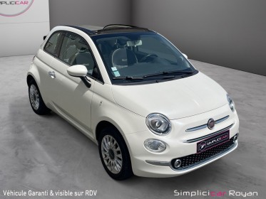Fiat 500c my17 1.2 69 ch eco pack lounge distri ok garantie 12 mois occasion simplicicar royan simplicicar simplicibike france