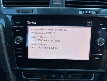 Volkswagen golf 7 phase 2 1.6 tdi 115 bvm5 trendline - régul vitesse - garantie 12 mois occasion simplicicar nimes - rb auto...