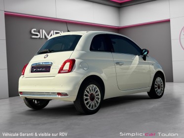 Fiat 500 1.0 70ch dolcevita red garantie 12 mois occasion simplicicar toulon est simplicicar simplicibike france
