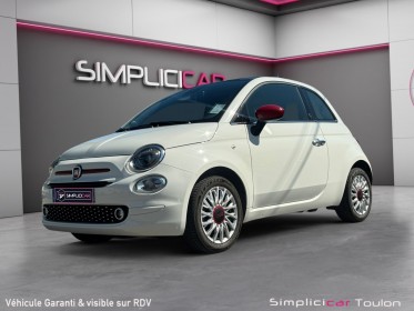 Fiat 500 1.0 70ch dolcevita red garantie 12 mois occasion simplicicar toulon est simplicicar simplicibike france