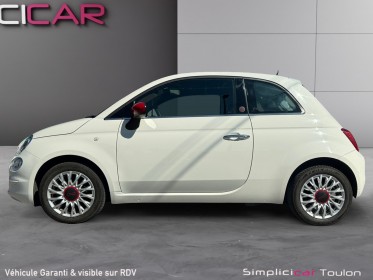 Fiat 500 1.0 70ch dolcevita red garantie 12 mois occasion simplicicar toulon est simplicicar simplicibike france