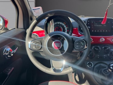 Fiat 500 1.0 70ch dolcevita red garantie 12 mois occasion simplicicar toulon est simplicicar simplicibike france