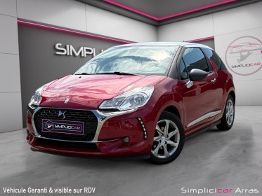 Ds ds 3 bluehdi 100 ss bvm so chic occasion simplicicar arras  simplicicar simplicibike france