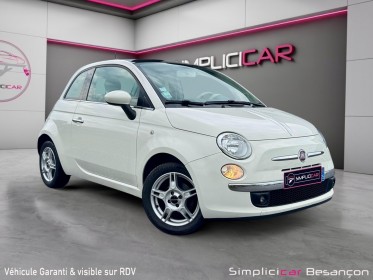Fiat 500 1.2 8v 69 ch lounge courroie de distribution neuve garantie 12 mois occasion simplicicar besanÇon simplicicar...