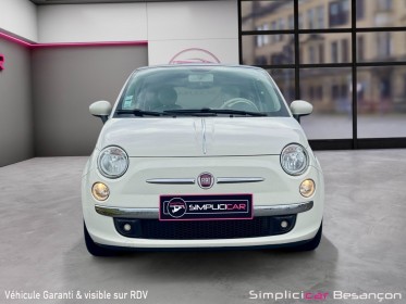 Fiat 500 1.2 8v 69 ch lounge courroie de distribution neuve garantie 12 mois occasion simplicicar besanÇon simplicicar...