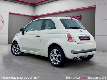 Fiat 500 1.2 8v 69 ch lounge courroie de distribution neuve garantie 12 mois occasion simplicicar besanÇon simplicicar...