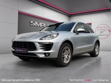 Porsche macan diesel 3.0 v6 258 ch s pdk garantie 12 mois occasion simplicicar le mans simplicicar simplicibike france