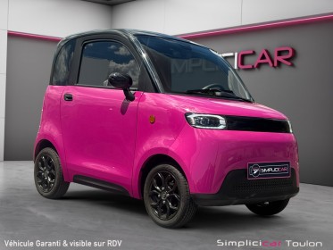 Simplici   s1  neuve 100 % electrique 4 coloris sans permis des 14 ans garantie 2 ans occasion simplicicar toulon est...