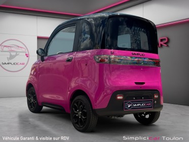 Simplici   s1  neuve 100 % electrique 4 coloris sans permis des 14 ans garantie 2 ans occasion simplicicar toulon est...