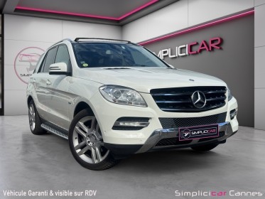 Mercedes classe m ml 350 bluetec 4matic sport a occasion cannes (06) simplicicar simplicibike france