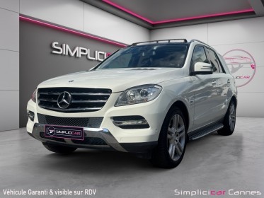 Mercedes classe m ml 350 bluetec 4matic sport a occasion cannes (06) simplicicar simplicibike france
