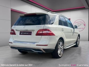 Mercedes classe m ml 350 bluetec 4matic sport a occasion cannes (06) simplicicar simplicibike france