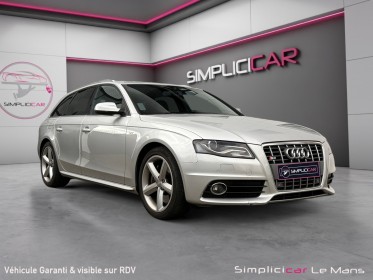 Audi s4 avant v6 3.0 tfsi 333 quattro s tronic garantie 12 mois occasion simplicicar le mans simplicicar simplicibike france