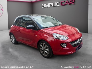 Opel adam 1.4 twinport 87 ch unlimited bluetooth, limiteur/régulateur vitesse, climatisation, garantie 12 mois occasion...