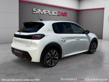 Peugeot 208 1.2 130 eat8 gt-line garantie 12 mois distribution changée sièges chauffants toit panoramique camera 360...