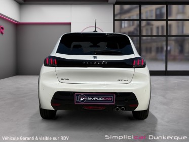 Peugeot 208 1.2 130 eat8 gt-line garantie 12 mois distribution changée sièges chauffants toit panoramique camera 360...
