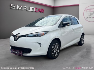 Renault zoe life, achat batteries intégrale, garantie 12 mois. occasion simplicicar villejuif  simplicicar simplicibike france