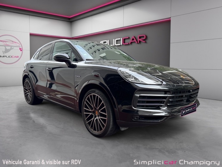 Porsche cayenne coupe e-hybrid 3.0 v6 462 ch tiptronic - caméra 360 - sono bose - acc occasion champigny-sur-marne (94)... Porsche cayenne coupe e-hybrid 3.0 v6 462 ch tiptronic - caméra 360 - sono bose - acc occasion champigny-sur-marne (94)...
