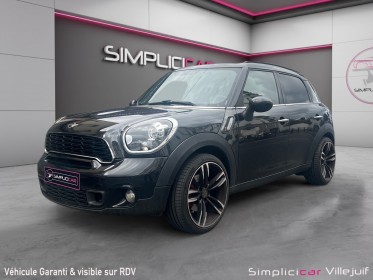 Mini countryman r60 184 ch cooper s a, radar de recul, sellerie cuir, sièges chauffants, toit ouvrant, garantie 12 mois....
