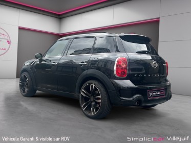 Mini countryman r60 184 ch cooper s a, radar de recul, sellerie cuir, sièges chauffants, toit ouvrant, garantie 12 mois....