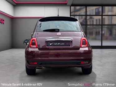 Fiat 500 serie 8 euro 6d-temp 1.2 69 ch s/s dualogic sport occasion paris 17ème (75)(porte maillot) simplicicar simplicibike...