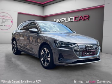 Audi e-tron 55 quattro 408 ch avus occasion cannes (06) simplicicar simplicibike france