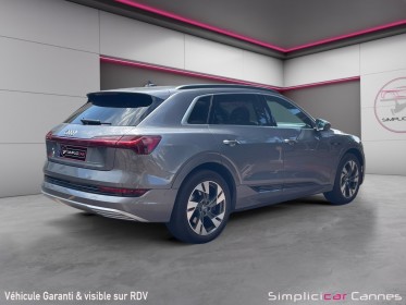 Audi e-tron 55 quattro 408 ch avus occasion cannes (06) simplicicar simplicibike france