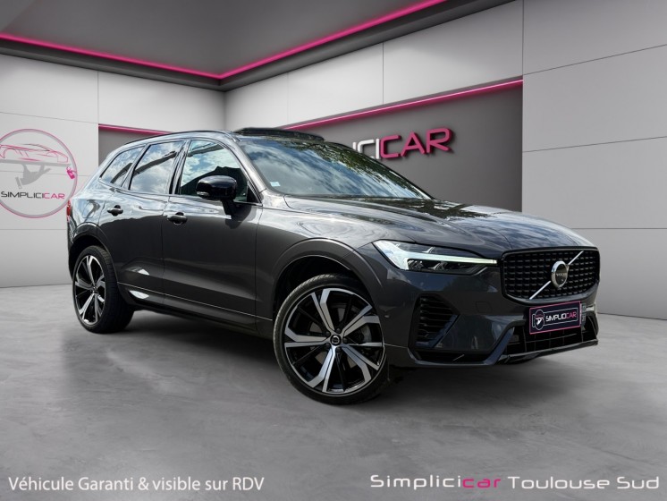 Volvo xc60 t6 recharge awd 253 ch 145 ch geartronic 8 r-design toit ouvrant attelage electrique 12 mois de garantie occasion... Volvo xc60 t6 recharge awd 253 ch 145 ch geartronic 8 r-design toit ouvrant attelage electrique 12 mois de garantie occasion...