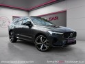 Volvo xc60 t6 recharge awd 253 ch  145 ch geartronic 8 r-design toit ouvrant attelage electrique 12 mois de garantie occasion...
