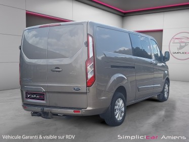 Ford transit custom fourgon 340 l2h1 2.0 ecoblue 130 mhev limited 6 places garantie 12 mois occasion simplicicar amiens ...