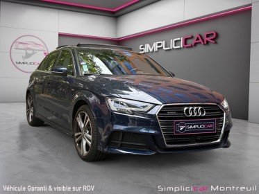 Audi a3 sportback 2.0 tfsi 190 s tronic 7 s line full options/garantie 12 mois/virtual cokpit/interieur cuir/bang... occasion...