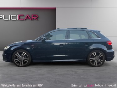 Audi a3 sportback 2.0 tfsi 190 s tronic 7 s line full options/garantie 12 mois/virtual cokpit/interieur cuir/bang... occasion...