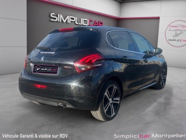 Peugeot 208 1.2 puretech 110ch ss bvm5 gt line carplay régulateur caméra de recul garantie 12 mois occasion montpellier...