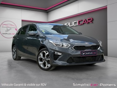 Kia ceed 1.6 crdi 115 ch isg dct7 gt line carplay camera de recul régulateur garantie 12 mois occasion simplicicar poitiers...