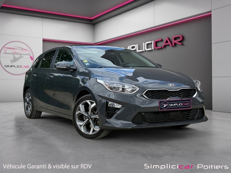 Kia ceed 1.6 crdi 115 ch isg dct7 gt line carplay camera de recul régulateur garantie 12 mois occasion simplicicar poitiers...