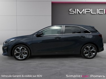 Kia ceed 1.6 crdi 115 ch isg dct7 gt line carplay camera de recul régulateur garantie 12 mois occasion simplicicar poitiers...