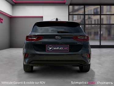 Kia ceed 1.6 crdi 115 ch isg dct7 gt line carplay camera de recul régulateur garantie 12 mois occasion simplicicar poitiers...