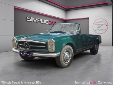 Mercedes  230 sl occasion cannes (06) simplicicar simplicibike france