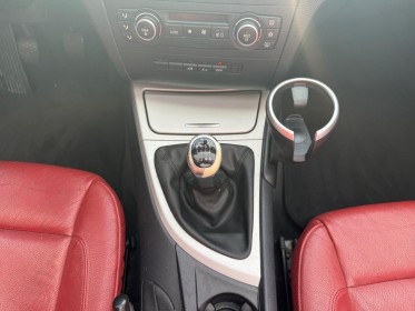 Bmw serie 1 cabriolet e88 120d 177 ch luxe entretien bmw radar de recul apple car play sièges cuir garantie 12 mois occasion...