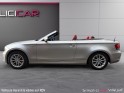 Bmw serie 1 cabriolet e88 120d 177 ch luxe entretien bmw radar de recul apple car play sièges cuir garantie 12 mois occasion...