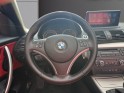 Bmw serie 1 cabriolet e88 120d 177 ch luxe entretien bmw radar de recul apple car play sièges cuir garantie 12 mois occasion...