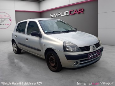 Renault clio 1.2i 16v expression entretien renault climatisation vitres Électriques garantie 12 mois occasion simplicicar...