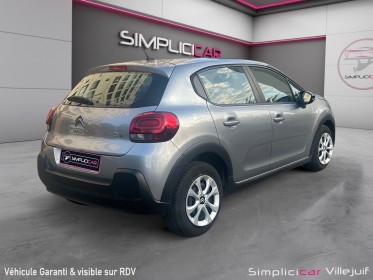 Citroen c3 c3 bluehdi 100 ss bvm5 shine, suivie citroen, carplay, radar ar, faible kilométrage, garantie 12 mois occasion...