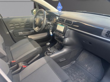 Citroen c3 c3 bluehdi 100 ss bvm5 shine, suivie citroen, carplay, radar ar, faible kilométrage, garantie 12 mois occasion...