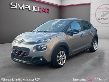 Citroen c3 c3 bluehdi 100 ss bvm5 shine, suivie citroen, carplay, radar ar, faible kilométrage, garantie 12 mois occasion...
