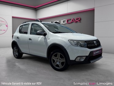Dacia sandero tce 90 stepway occasion simplicicar limoges  simplicicar simplicibike france